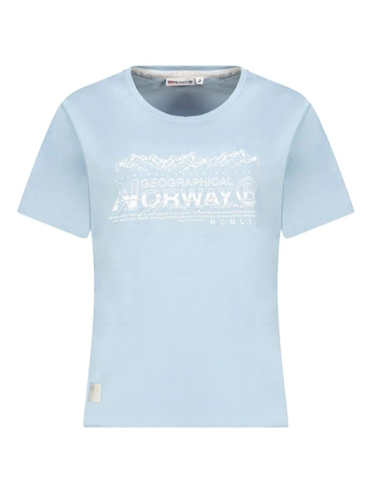 Zdjęcie produktu Geographical Norway Koszulka w kolorze błękitnym rozmiar: XL