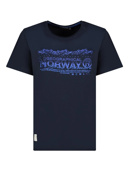 Zdjęcie produktu Geographical Norway Koszulka w kolorze granatowym rozmiar: M