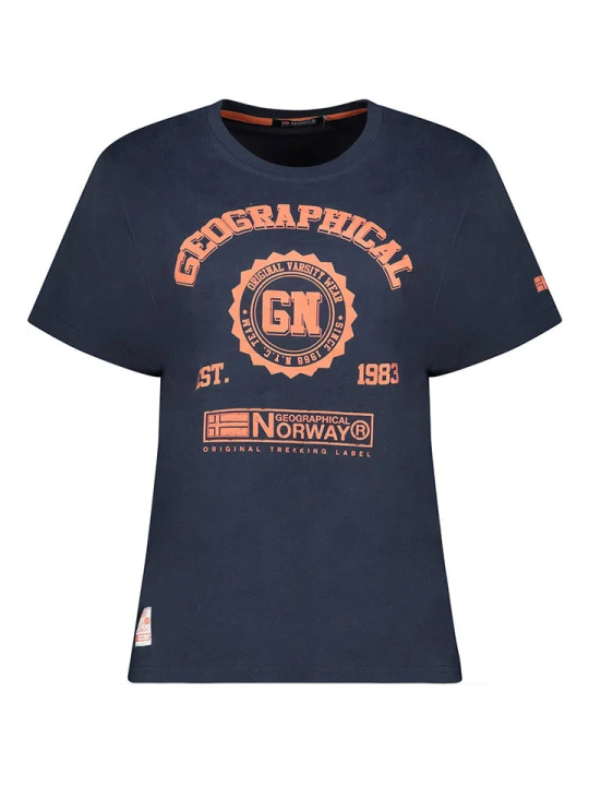 Zdjęcie produktu Geographical Norway Koszulka w kolorze granatowym rozmiar: XL