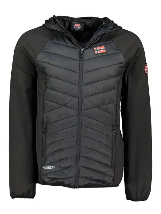 Zdjęcie produktu Geographical Norway Kurtka funkcyjna "Tropper" w kolorze czarnym rozmiar: S
