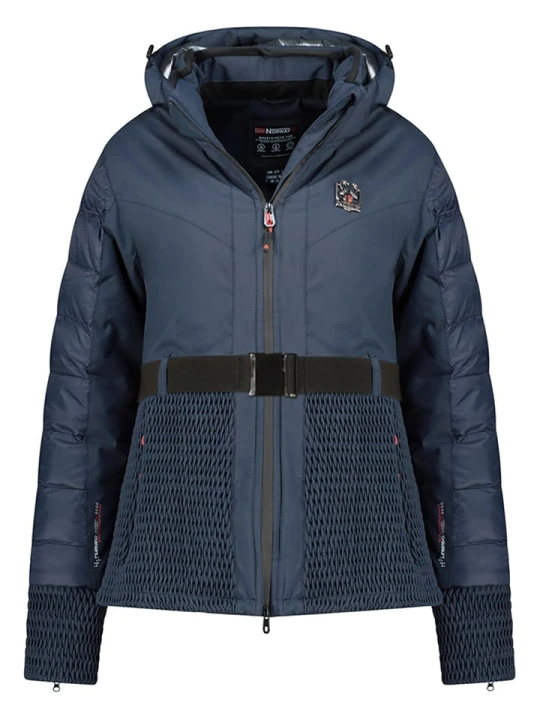 Zdjęcie produktu Geographical Norway Kurtka narciarska "Wolita" w kolorze granatowym rozmiar: M
