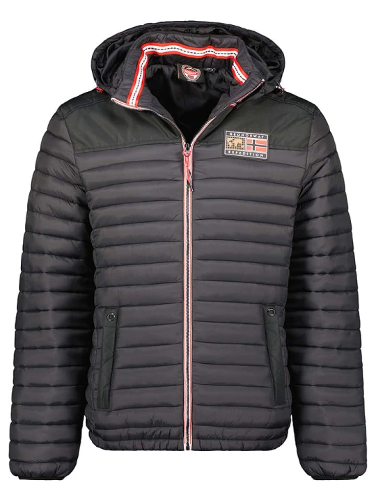 Zdjęcie produktu Geographical Norway Kurtka pikowana "Adalmo" w kolorze czarnym rozmiar: L