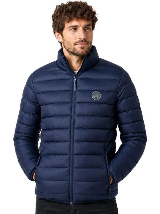 Zdjęcie produktu Geographical Norway Kurtka pikowana "Amiglobe" w kolorze granatowym rozmiar: L