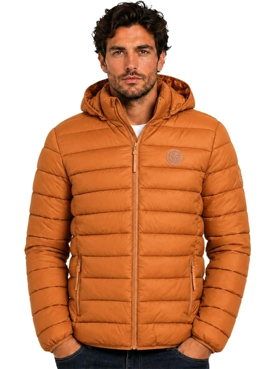 Zdjęcie produktu Geographical Norway Kurtka pikowana "Amiglobe" w kolorze pomarańczowym rozmiar: XL