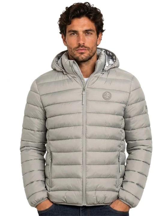 Zdjęcie produktu Geographical Norway Kurtka pikowana "Amiglobe" w kolorze szarym rozmiar: XL