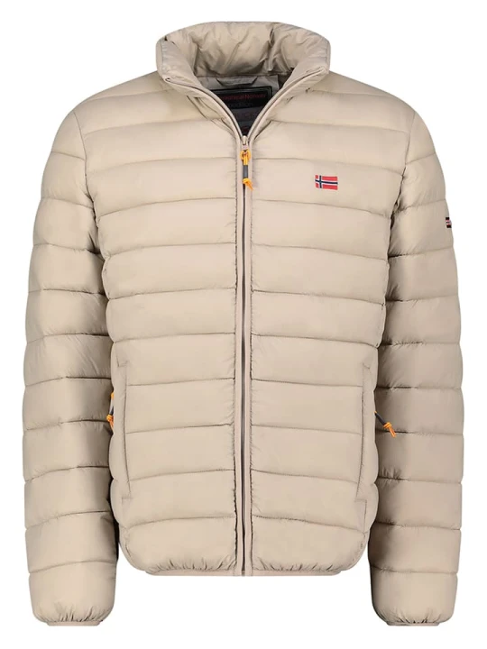 Zdjęcie produktu Geographical Norway Kurtka pikowana "Amigolor" w kolorze beżowym rozmiar: XXL