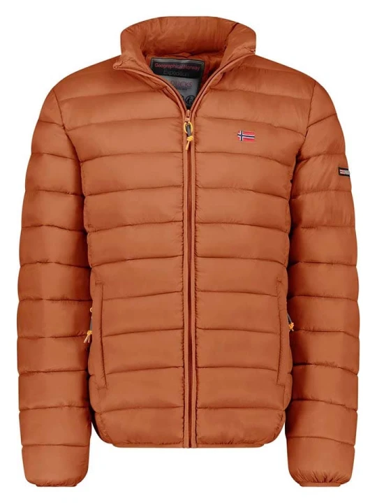 Zdjęcie produktu Geographical Norway Kurtka pikowana "Amigolor" w kolorze brązowym rozmiar: XL