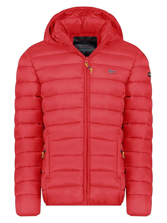 Zdjęcie produktu Geographical Norway Kurtka pikowana "Amigolor" w kolorze czerwonym rozmiar: 128