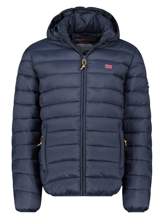 Zdjęcie produktu Geographical Norway Kurtka pikowana "Amigolor" w kolorze granatowym rozmiar: 140