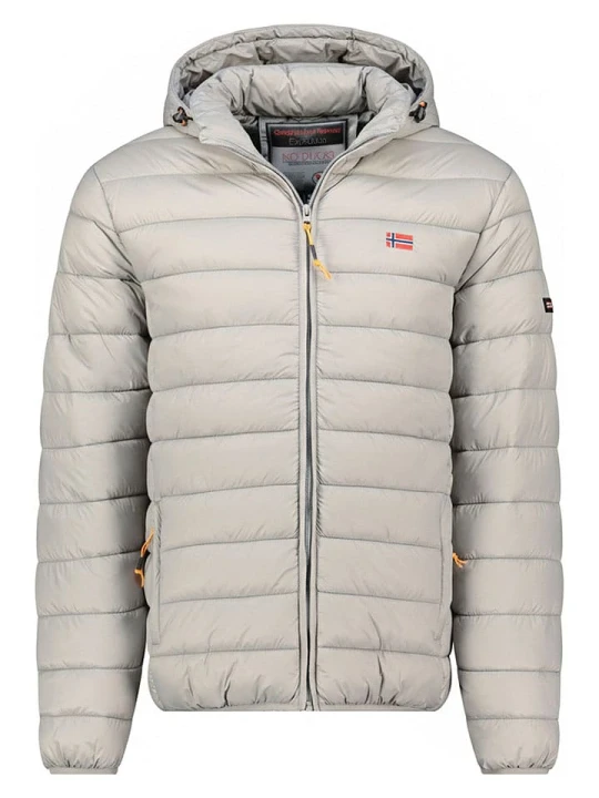 Zdjęcie produktu Geographical Norway Kurtka pikowana "Amigolor" w kolorze szarym rozmiar: 128