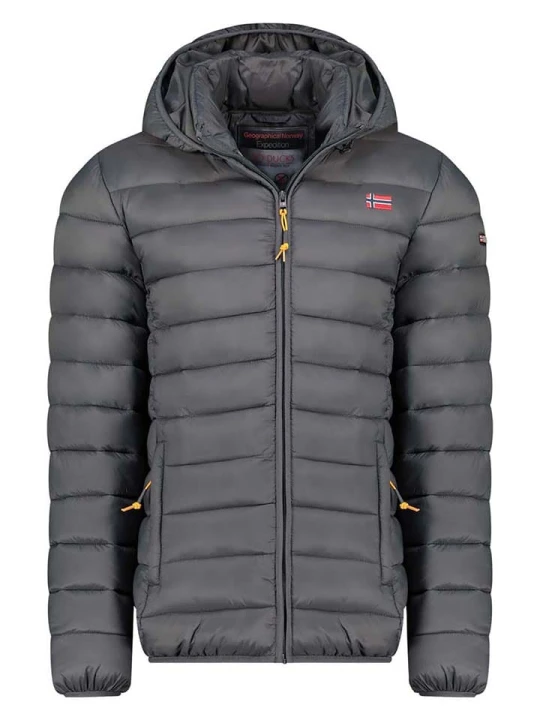 Zdjęcie produktu Geographical Norway Kurtka pikowana "Amigolor" w kolorze szarym rozmiar: XXL