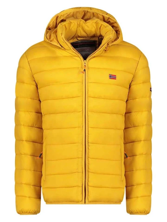 Zdjęcie produktu Geographical Norway Kurtka pikowana "Amigolor" w kolorze żółtym rozmiar: L