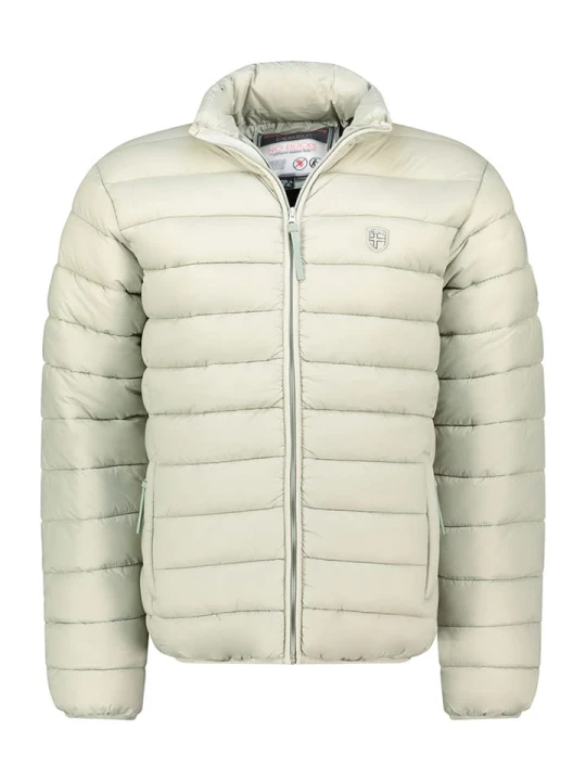 Zdjęcie produktu Geographical Norway Kurtka pikowana "Amigotal" w kolorze jasnozielonym rozmiar: XXL