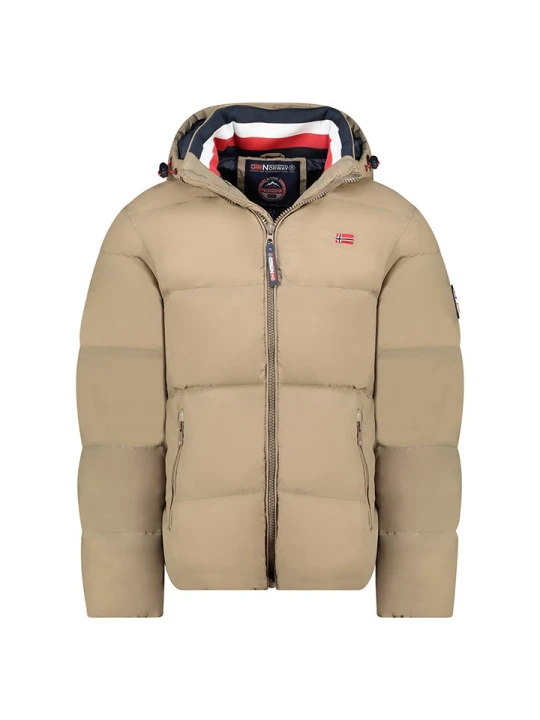 Zdjęcie produktu Geographical Norway Kurtka pikowana "Ancelo" w kolorze beżowym rozmiar: 152