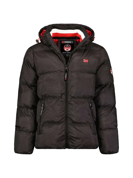 Zdjęcie produktu Geographical Norway Kurtka pikowana "Ancelo" w kolorze czarnym rozmiar: 128