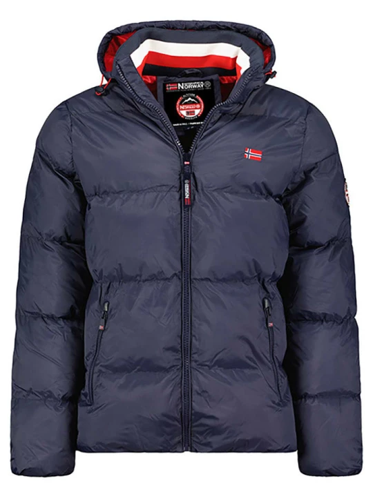 Zdjęcie produktu Geographical Norway Kurtka pikowana "Ancelo" w kolorze granatowym rozmiar: 140