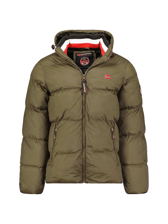 Zdjęcie produktu Geographical Norway Kurtka pikowana "Ancelo" w kolorze khaki rozmiar: 128