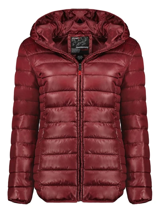 Zdjęcie produktu Geographical Norway Kurtka pikowana "Annecy" w kolorze czerwonym rozmiar: 140