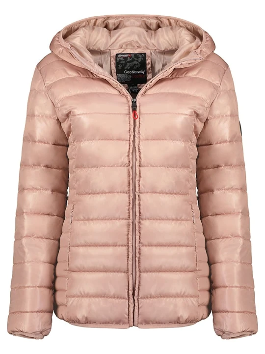 Zdjęcie produktu Geographical Norway Kurtka pikowana "Annecy" w kolorze jasnoróżowym rozmiar: 164