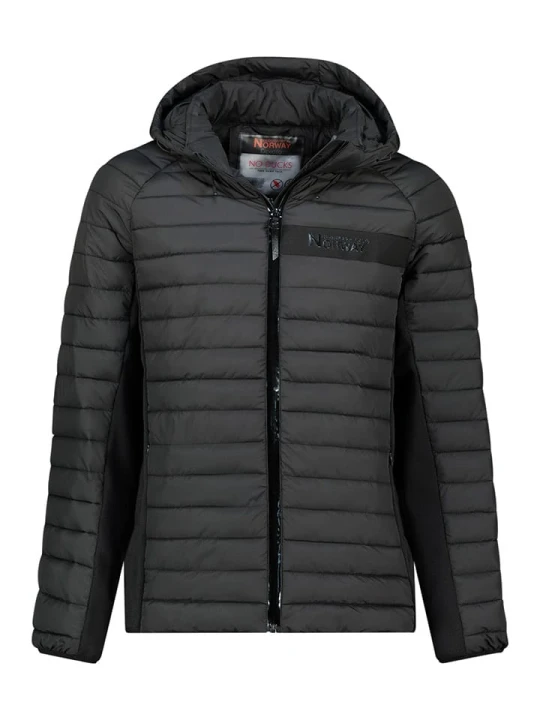 Zdjęcie produktu Geographical Norway Kurtka pikowana "Arethano" w kolorze czarnym rozmiar: L