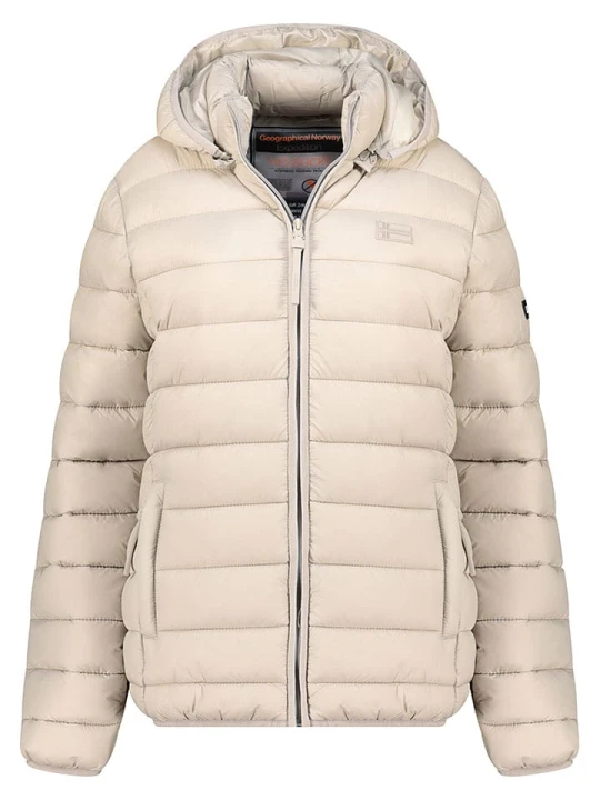Zdjęcie produktu Geographical Norway Kurtka pikowana "Atichoko" w kolorze beżowym rozmiar: XXL