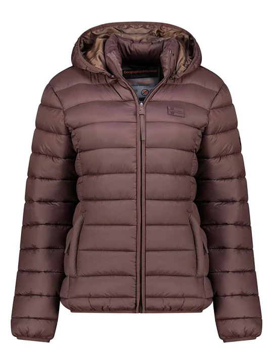Zdjęcie produktu Geographical Norway Kurtka pikowana "Atichoko" w kolorze brązowym rozmiar: XL