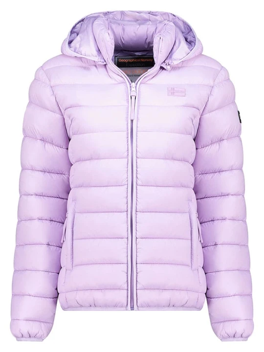 Zdjęcie produktu Geographical Norway Kurtka pikowana "Atichoko" w kolorze fioletowym rozmiar: L