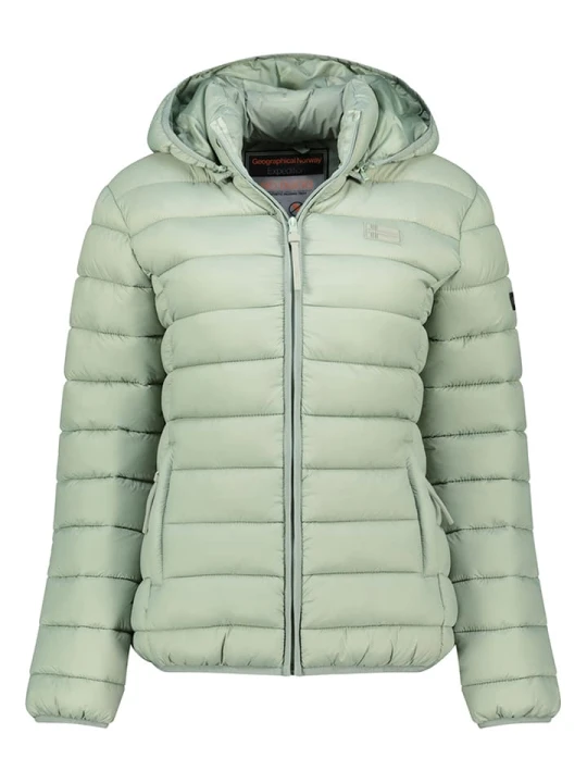 Zdjęcie produktu Geographical Norway Kurtka pikowana "Atichoko" w kolorze miętowym rozmiar: L
