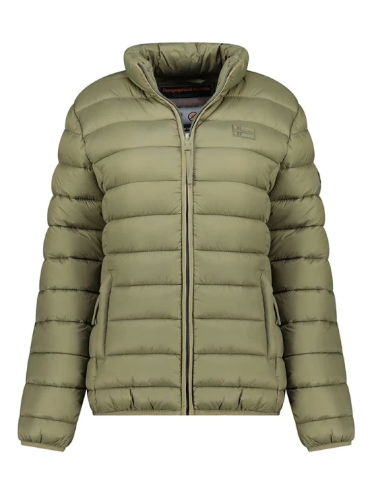 Zdjęcie produktu Geographical Norway Kurtka pikowana "Atichoko" w kolorze oliwkowym rozmiar: M