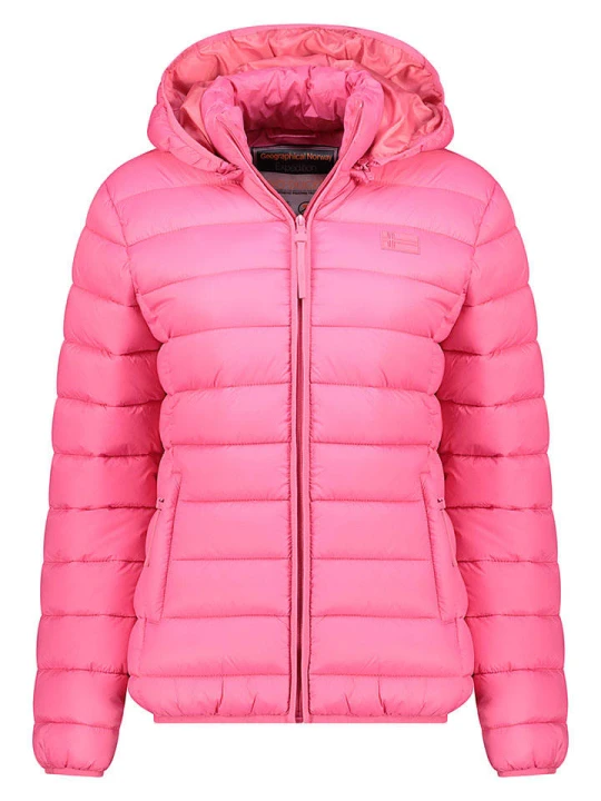 Zdjęcie produktu Geographical Norway Kurtka pikowana "Atichoko" w kolorze różowym rozmiar: XXL