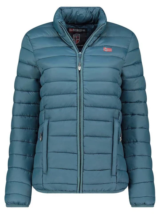 Zdjęcie produktu Geographical Norway Kurtka pikowana "Atika" w kolorze morskim rozmiar: XXL