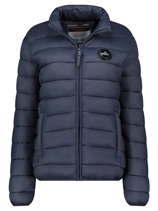 Zdjęcie produktu Geographical Norway Kurtka pikowana "Atikahadge" w kolorze granatowym rozmiar: L