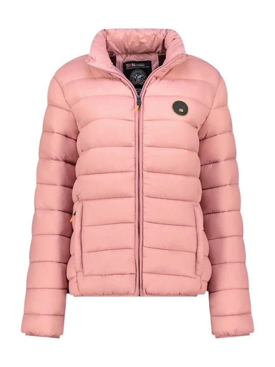 Zdjęcie produktu Geographical Norway Kurtka pikowana "Atikamap" w kolorze jasnoróżowym rozmiar: L