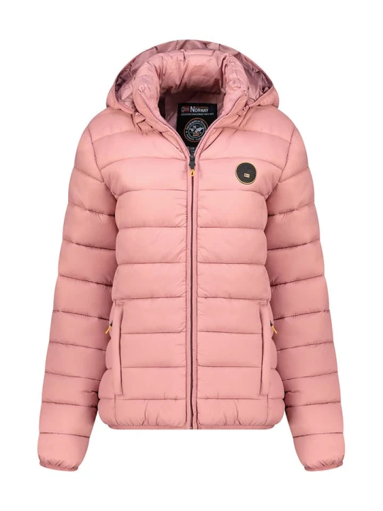 Zdjęcie produktu Geographical Norway Kurtka pikowana "Atikamap" w kolorze jasnoróżowym rozmiar: XXL