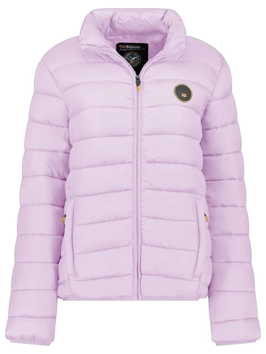 Zdjęcie produktu Geographical Norway Kurtka pikowana "Atikamap" w kolorze lawendowym rozmiar: S