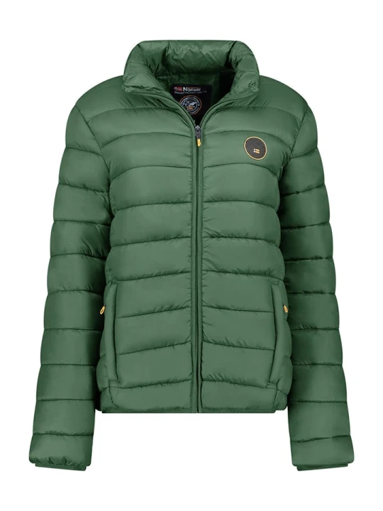 Zdjęcie produktu Geographical Norway Kurtka pikowana "Atikamap" w kolorze zielonym rozmiar: S