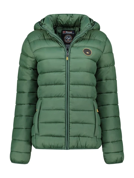 Zdjęcie produktu Geographical Norway Kurtka pikowana "Atikamap" w kolorze zielonym rozmiar: XXL