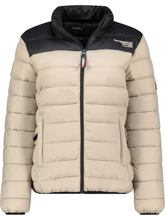 Zdjęcie produktu Geographical Norway Kurtka pikowana "Atikoclerc" w kolorze beżowym rozmiar: XL