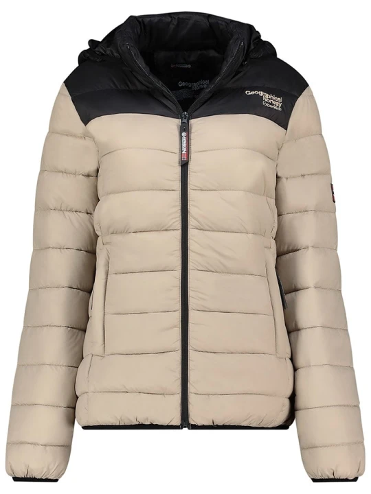 Zdjęcie produktu Geographical Norway Kurtka pikowana "Atikoclerc" w kolorze beżowym rozmiar: XXL