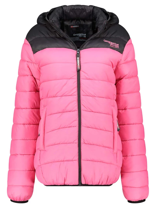 Zdjęcie produktu Geographical Norway Kurtka pikowana "Atikoclerc" w kolorze różowym rozmiar: XXL