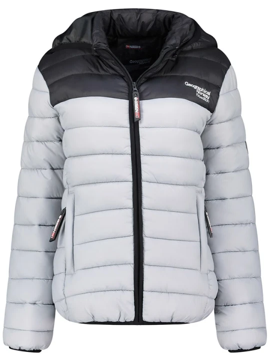 Zdjęcie produktu Geographical Norway Kurtka pikowana "Atikoclerc" w kolorze szarym rozmiar: S