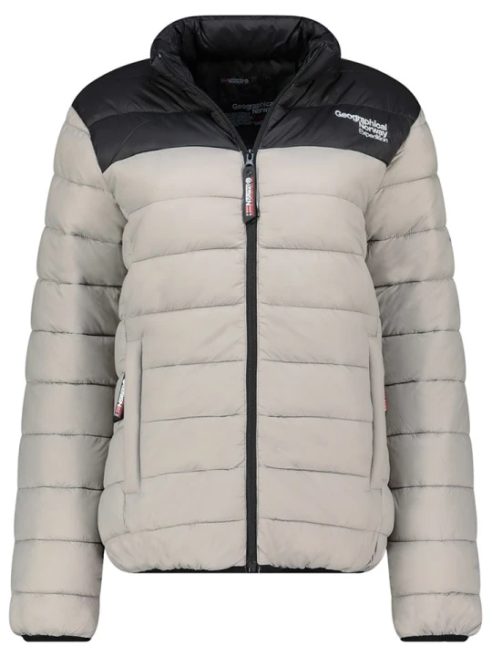 Zdjęcie produktu Geographical Norway Kurtka pikowana "Atikoclerc" w kolorze szarym rozmiar: XXL