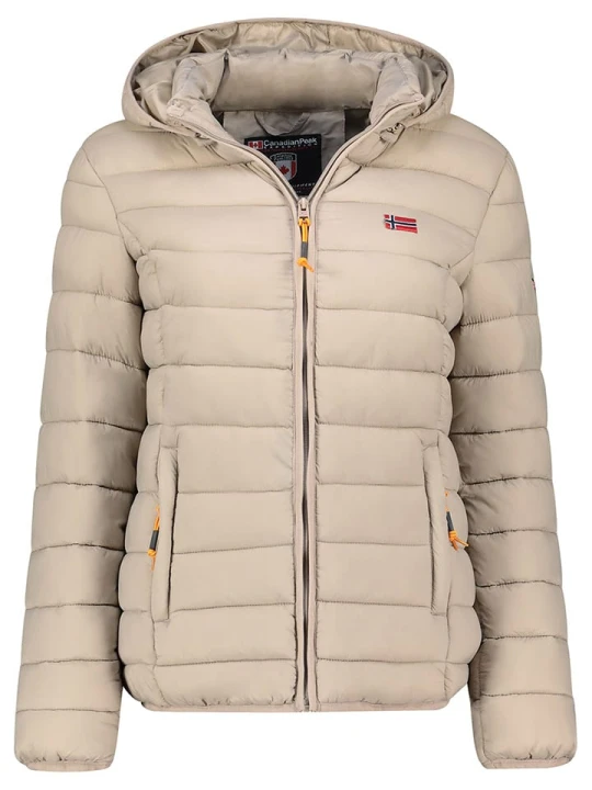 Zdjęcie produktu Geographical Norway Kurtka pikowana "Atikolor" w kolorze beżowym rozmiar: XXL