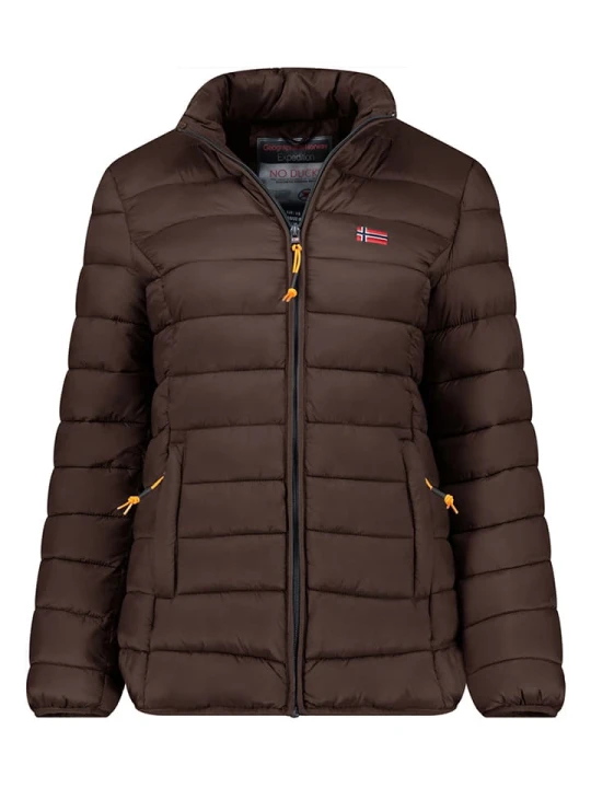 Zdjęcie produktu Geographical Norway Kurtka pikowana "Atikolor" w kolorze brązowym rozmiar: XXL