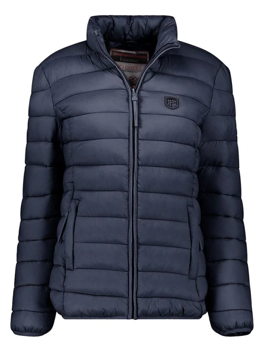Zdjęcie produktu Geographical Norway Kurtka pikowana "Atikotal" w kolorze granatowym rozmiar: S