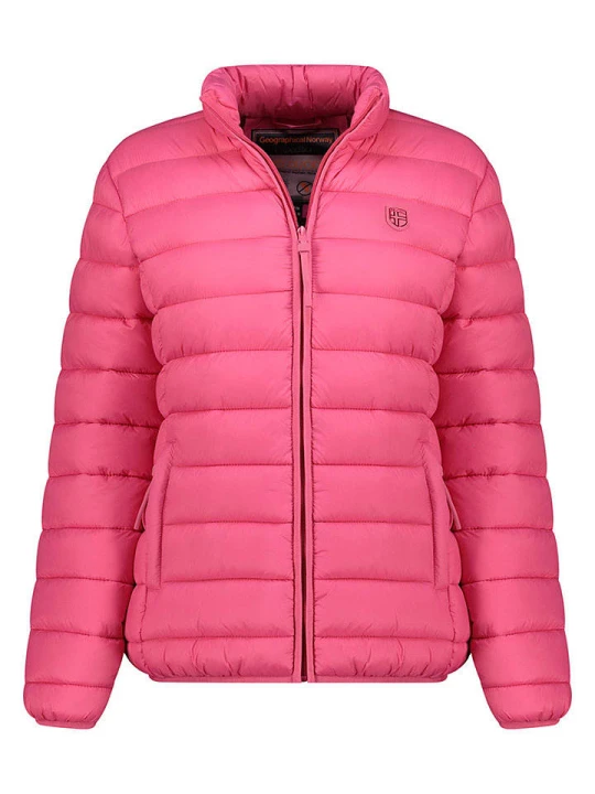 Zdjęcie produktu Geographical Norway Kurtka pikowana "Atikotal" w kolorze różowym rozmiar: L