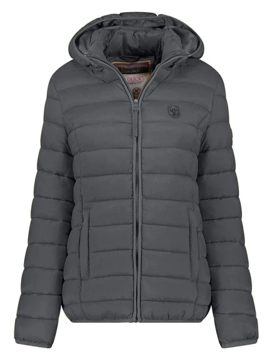 Zdjęcie produktu Geographical Norway Kurtka pikowana "Atikotal" w kolorze szarym rozmiar: L
