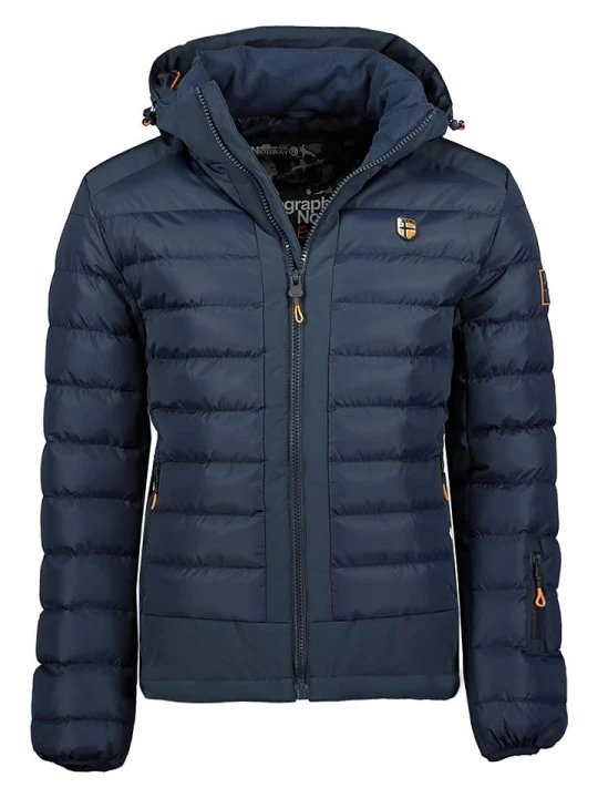 Zdjęcie produktu Geographical Norway Kurtka pikowana "Aurelien" w kolorze granatowym rozmiar: 128