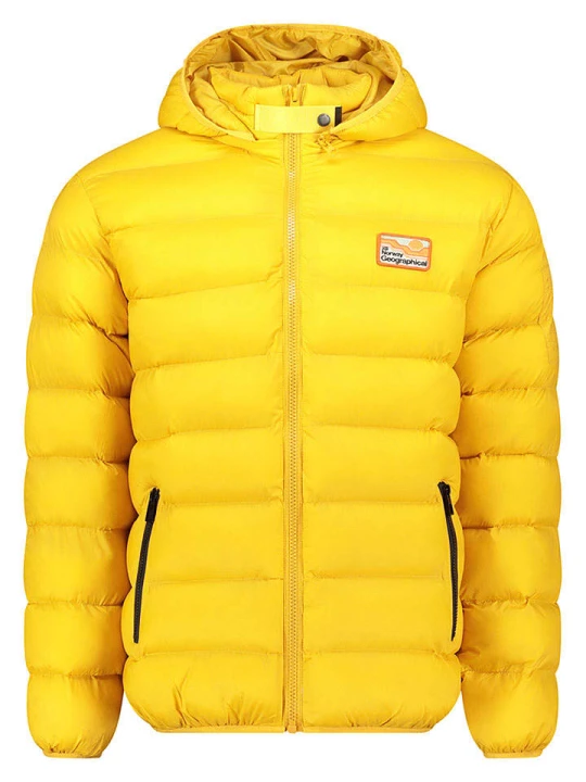 Zdjęcie produktu Geographical Norway Kurtka pikowana "Avalanche" w kolorze żółtym rozmiar: XXL