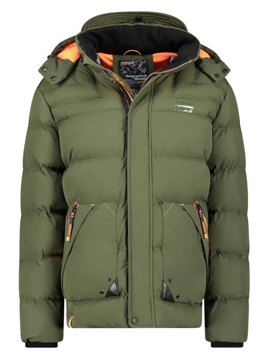 Zdjęcie produktu Geographical Norway Kurtka pikowana "Badibere" w kolorze khaki rozmiar: 3XL